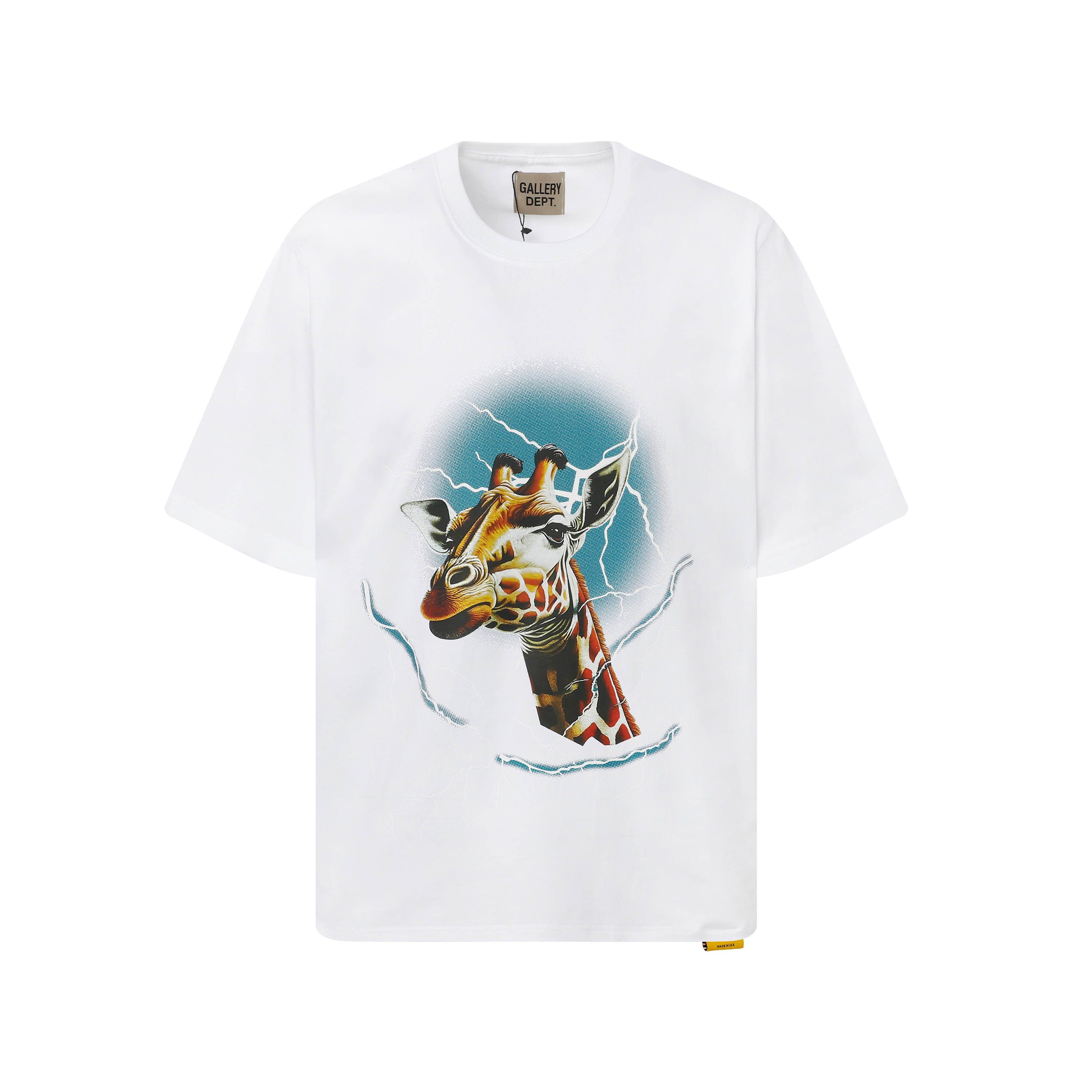 Gallery Dept. Print T-shirt White D3285