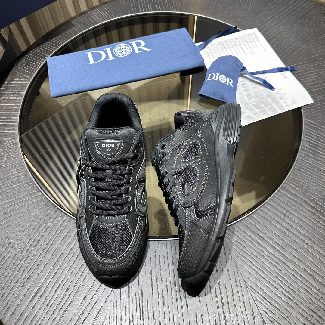 Dior x Stone Island B30 Sneaker Black 3SN279ZAN_H900