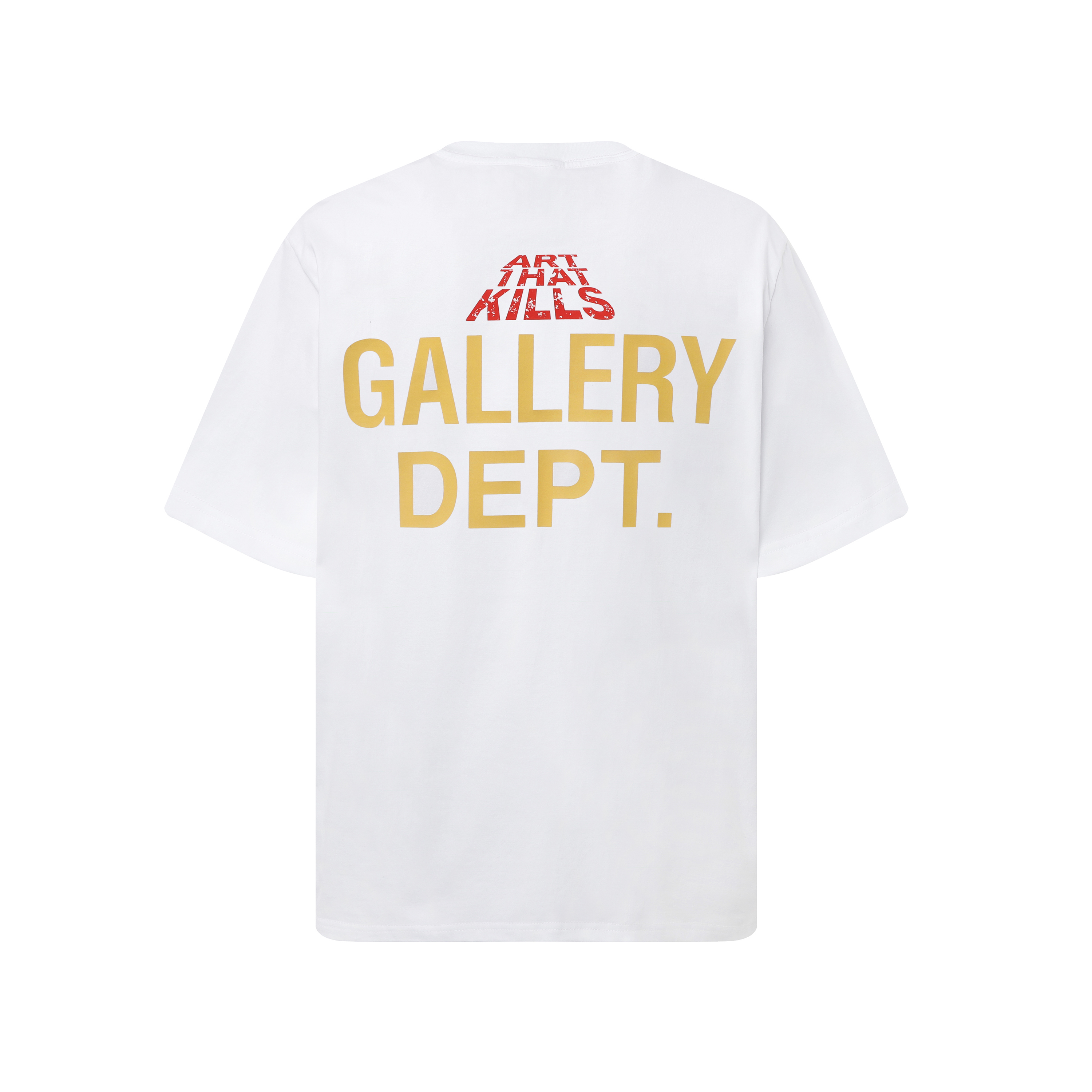Gallery Dept. Print T-shirt White D3286