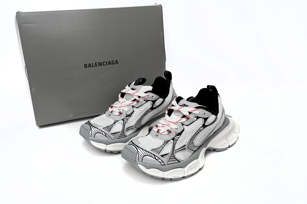 Balenciaga 3XL White Grey 734733 W2RB5 2801