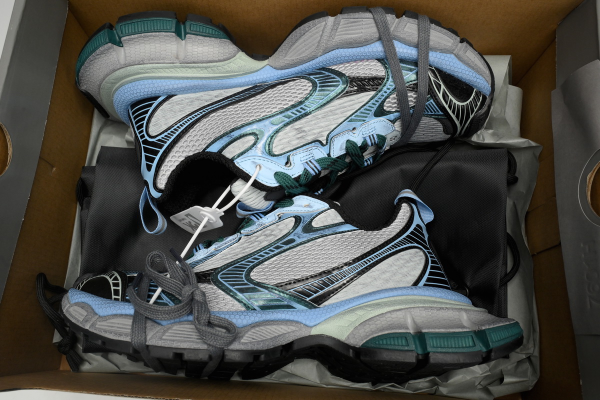 Balenciaga 3XL Black Green Blue 734731 W3XLR 0629