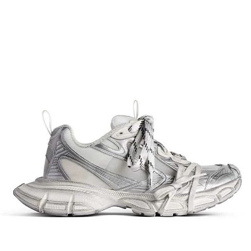 Balenciaga 3XL White Silver Summer Mesh 734734W3XL11090