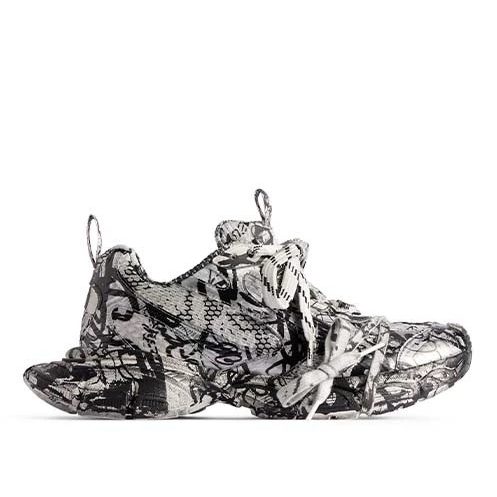 Balenciaga 3XL Extreme White Black Graffiti 734734W2RG39010