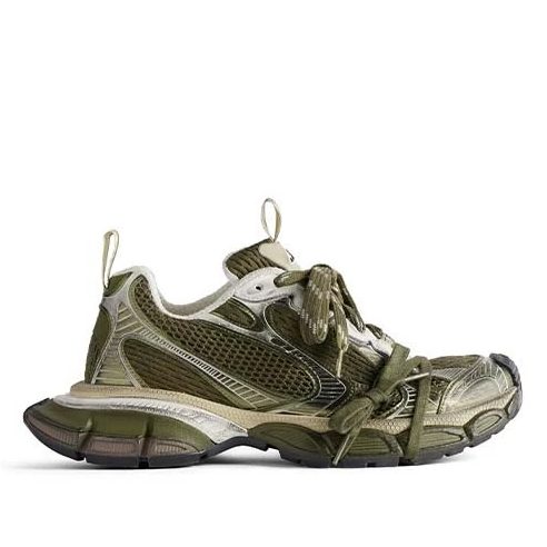 Balenciaga 3XL Dark Green Light Beige 734734W3XL53191