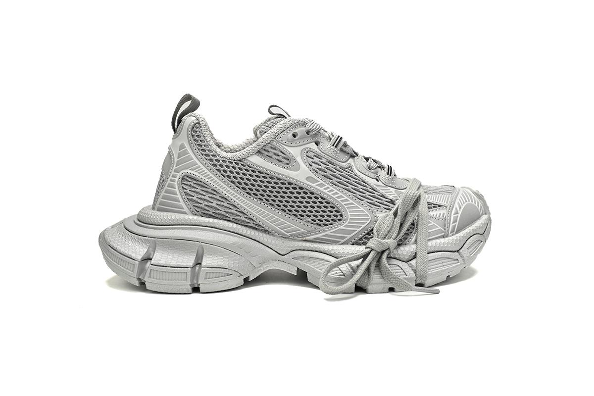 Balenciaga 3XL Silver Light Gray 734731 W3XLR 1281