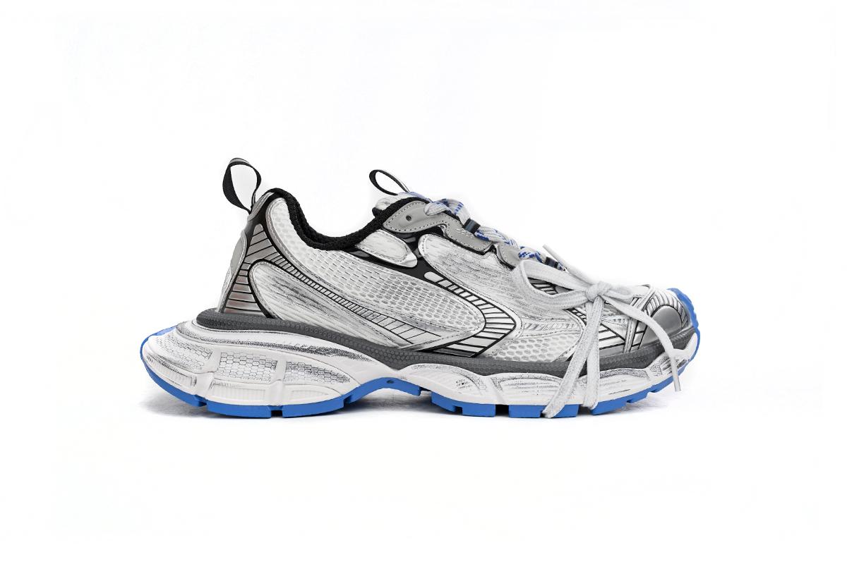 Balenciaga 3XL Black and White Blue 734734W3RB7 0226