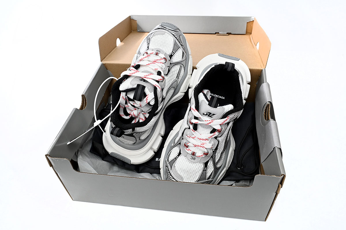 Balenciaga 3XL White Grey 734733 W2RB5 2801