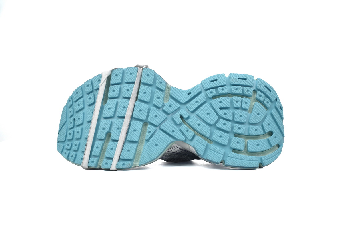 Balenciaga 3XL White Silver Blue 734734 W3XL5 4095