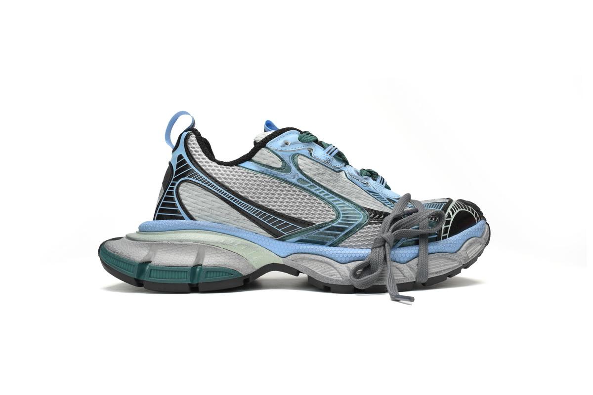 Balenciaga 3XL Black Green Blue 734731 W3XLR 0629