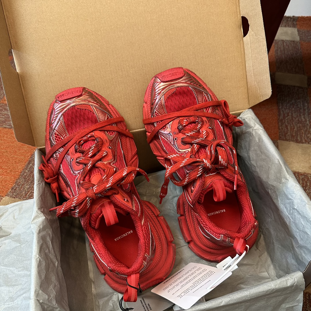 Balenciaga 3XL SUMMER MESH Red 734734W3XL11090