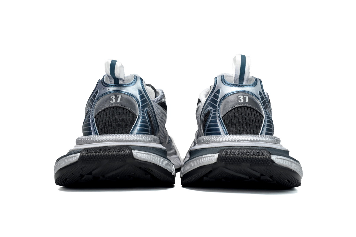 Balenciaga 3XL White Silver Black Blue 734731 W3XL5 9047