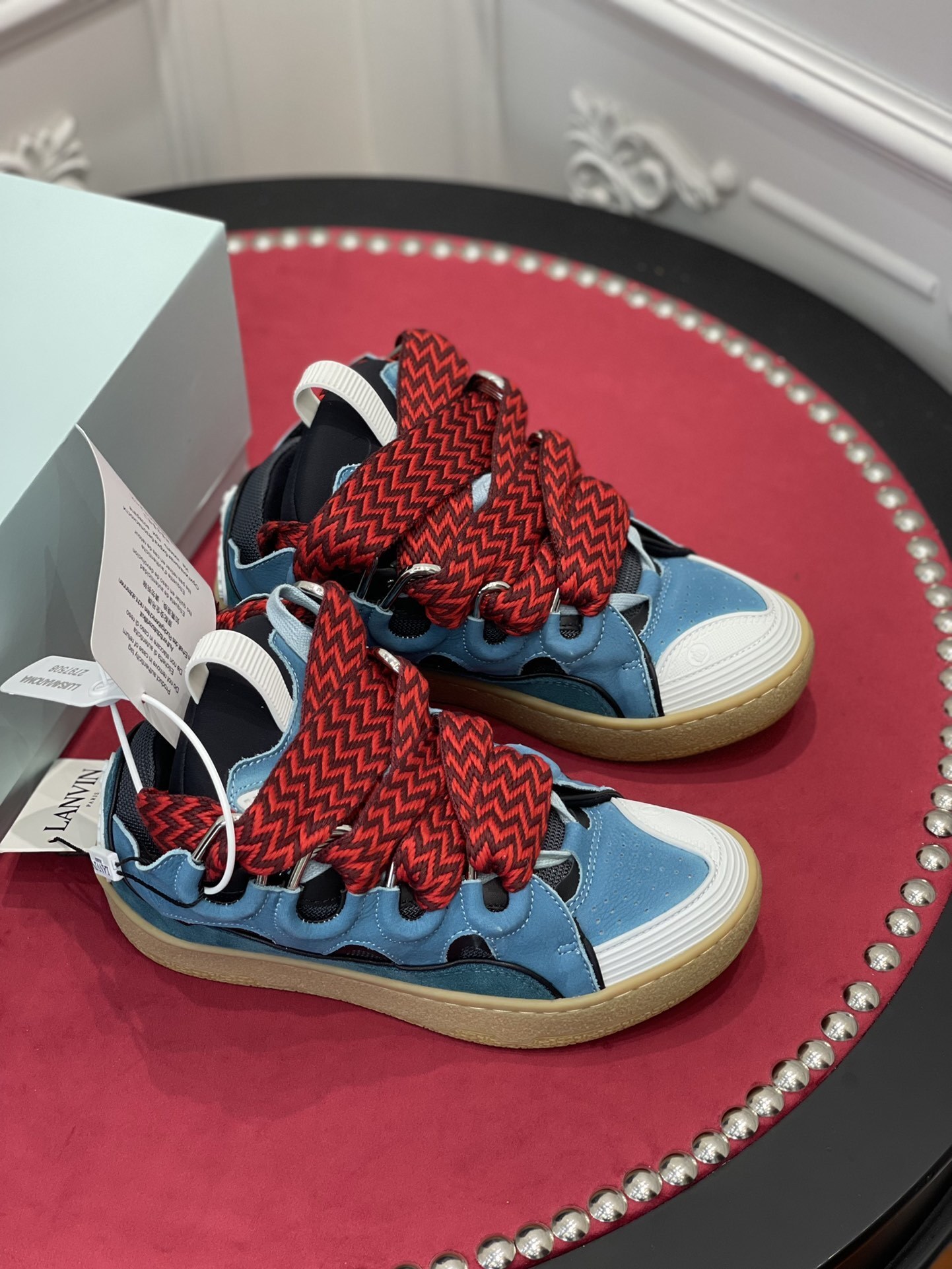 Lanvin Curb Sneakers ‘Ink Blue’