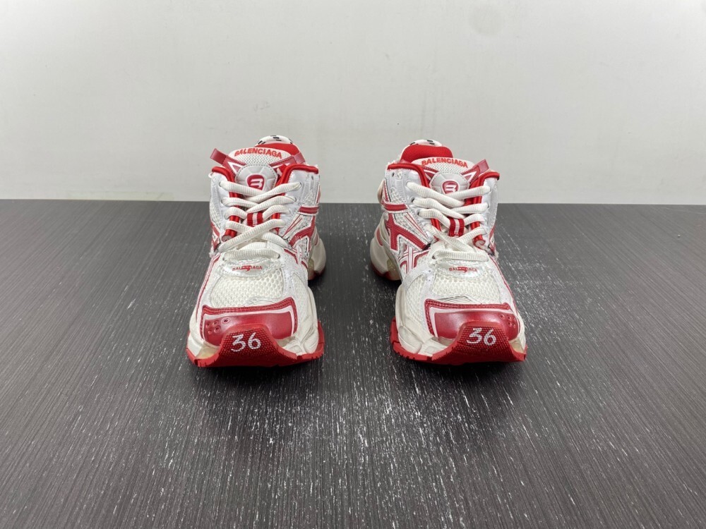 Balenciaga Runner sneaker white red