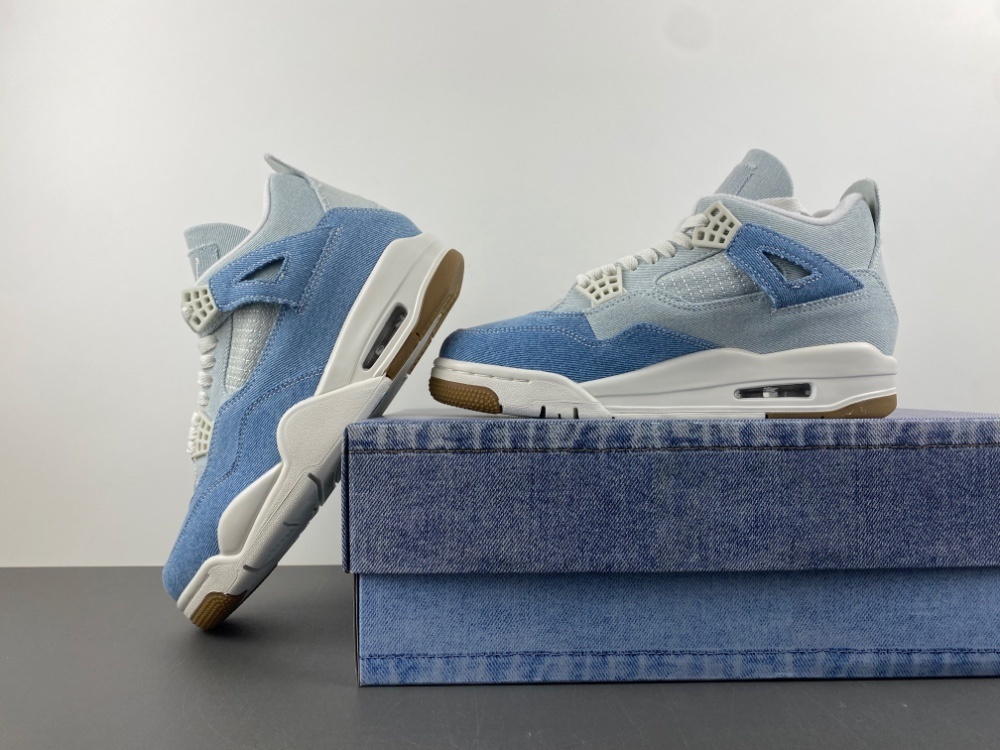 Jordan 4 Retro TEX Denim Worn Blue