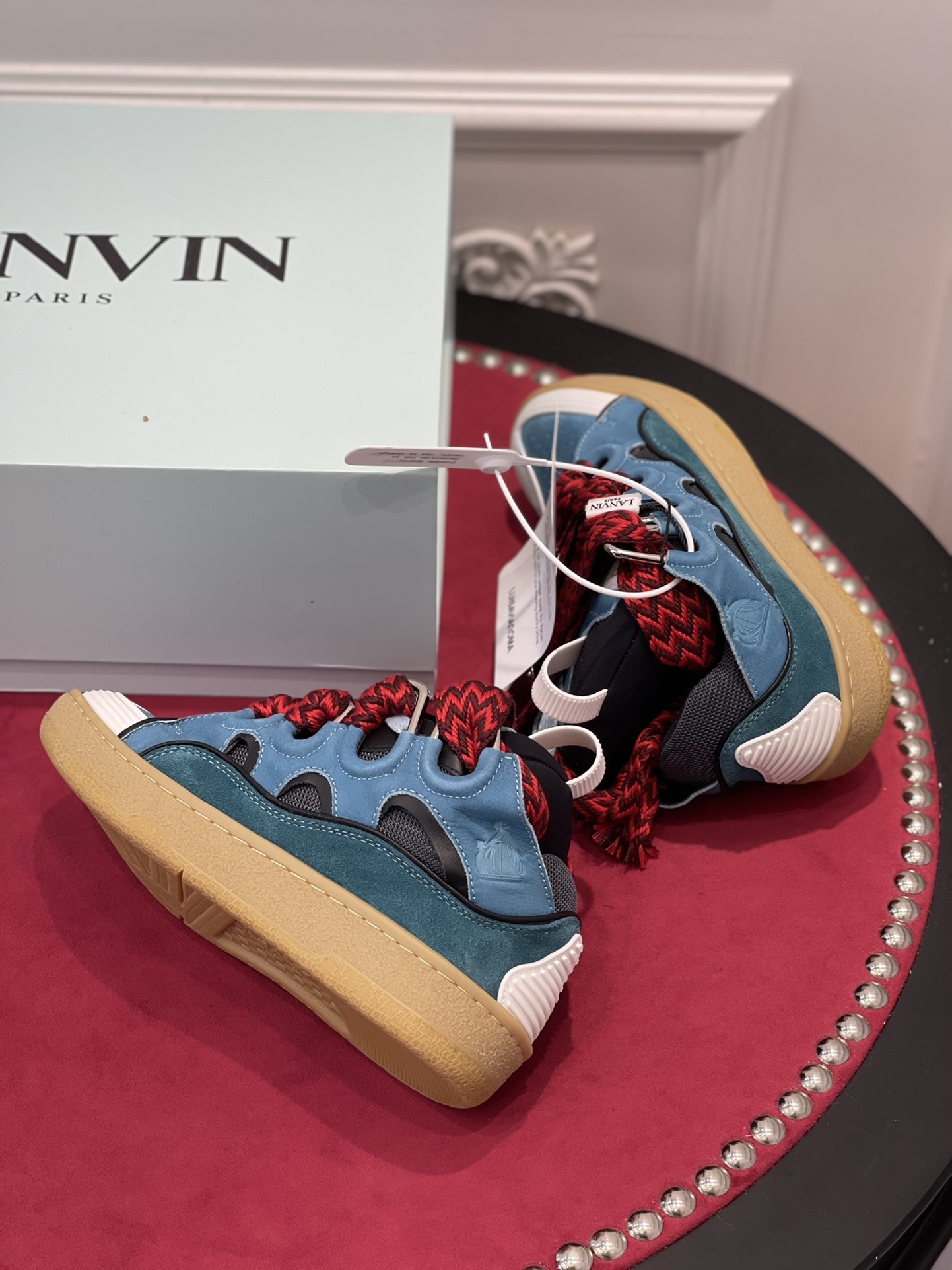 Lanvin Curb Sneakers ‘Ink Blue’
