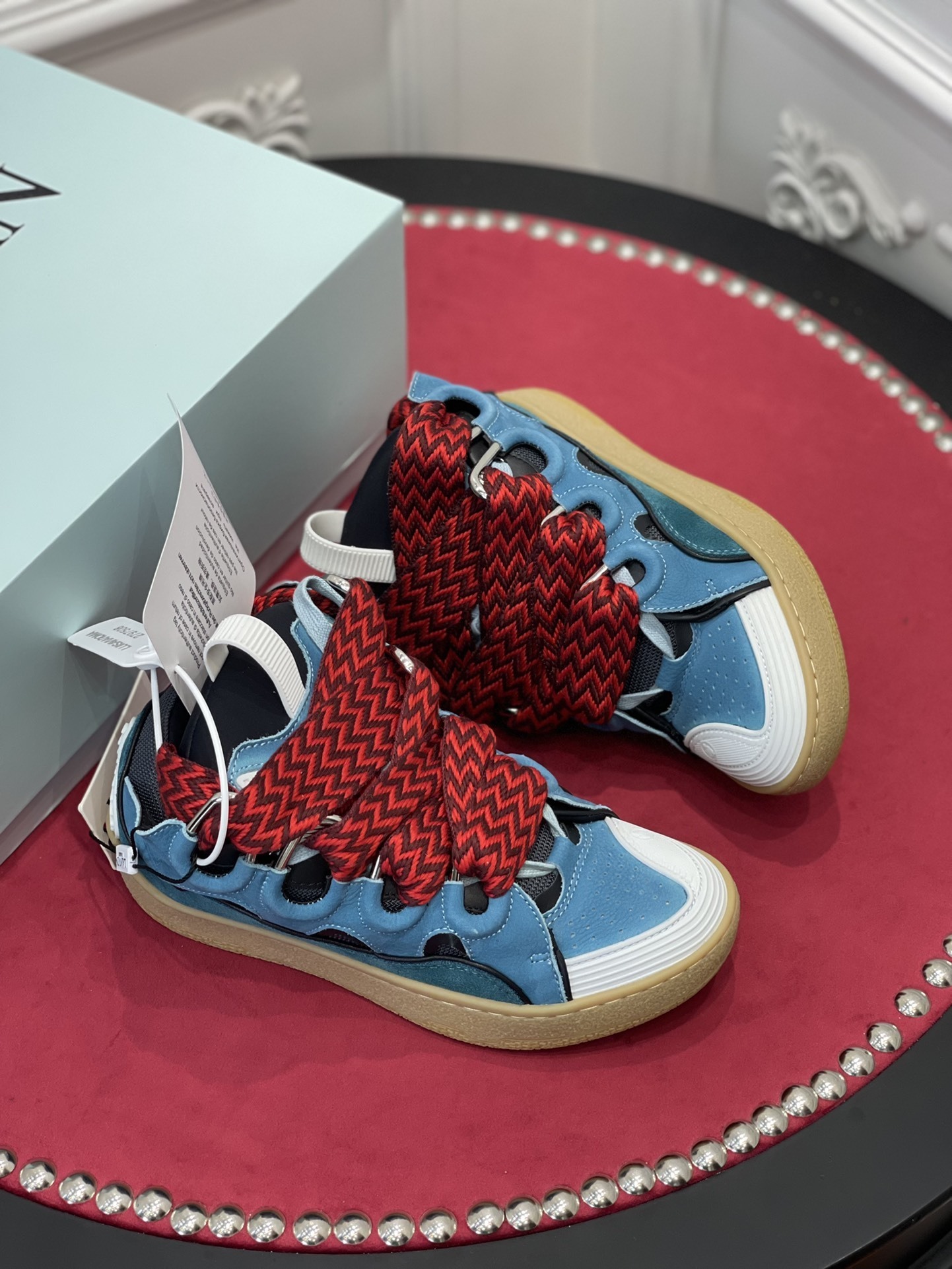 Lanvin Curb Sneakers ‘Ink Blue’