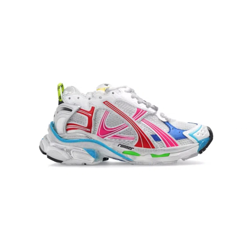 Balenciaga Runner Worn-Out White Multi-Color