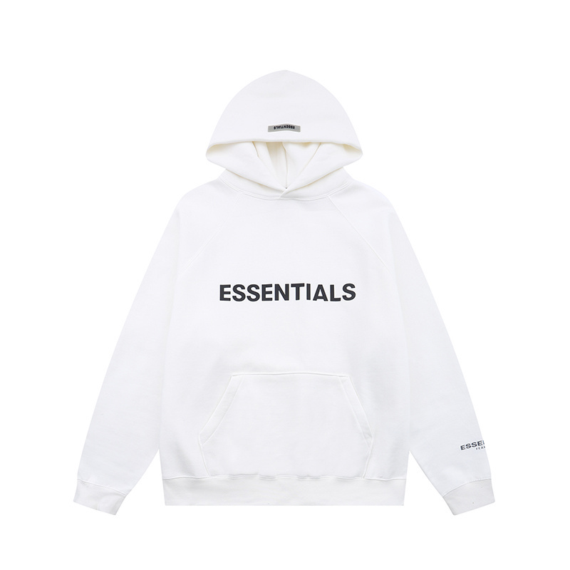 Fear of God Essential Hoodies Blusa de Moletom | white